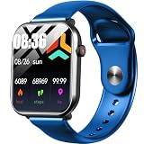 スマートウォッチ 【2025新体験・新生活】 2.0インチ smart ｗatch IP68防水 Bluetooth通話 活動量計 iPhone/Android対応 スポーツウォッチ 100以上種運動モード 音楽再生 メッセージ通知 SMS/Line対応 多種類文字盤 プレゼント メンズ/レーディス