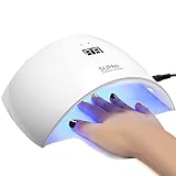 ネイル硬化用ライト ジェルネイル LEDライト 24W UVライト ネイルドライヤー マニキュア用 硬化ライト 自動センサー/タイマー機能 AC/USB電源仕様 日本語説明書付属