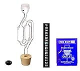 ワインイースト スターターセット (イースト、エアロック、ゴム栓、グロメット、シール温度計） (プレミアム・キュベ)