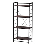 CtoC JAPAN Select 棚 ラック ブラウン 幅50cm×奥行32cm×高さ120cm