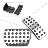 Mallofasu 車用 メルセデスベンツA/B/ M用GL/GLSクラスGLA/CLA/GLE用 ブレーキ ペダル カバー セット 純正 高品質 高級感 滑り防止 丈夫