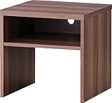 AZUMAYA ユニットマルチデスク ブラウン色 UND-2BR