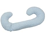 Motherhood Cover for the Sleepy-C Maternity Support and Side Sleeper Pillow (Blue Classics) by Mothe