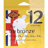 ROTOSOUND ロトサウンド アコースティックギター弦 80/20 Bronze/Medium Light (.012-.054) TB12