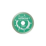 日立工機 ダイヤモンドカッター(ダイヤモンドホイール) 波形 グリーン (0032-4620)