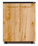 大川家具 baba WOOD WORKS 下駄箱 ゾロ 80cm幅 ロータイプ ナチュラル 190190