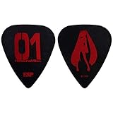 ESP PT-Miku01R 初音ミクモデル ギターピック×10枚