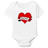 The Spunky Stork SHIRT ユニセックス・ベビー ベビー・ガールズ US サイズ: 0-3 Months カラー: ホワイト