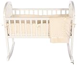 Baby Doll Bedding Heavenly Soft Cradle Set, Ivory by BabyDoll Bedding