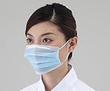 ディスポマスク 50枚入 ブルー /2-6278-02