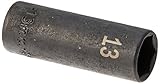 SK Hand Tool 31073 6 Point 1/4-Inch Drive Deep Impact Socket, 13mm by SK Hand Tool