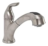 Premier蛇口2495817 Waterfrontキッチン蛇口プルアウトとシングルハンドル付き、1.8 GPM、つや消しニッケル、鉛フリー