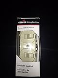 クーパー271la – Boxed商用グレード15 A Single Pole 2 Toggle Switch with Back and Side配線でライトアーモンド