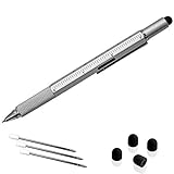 6 in 1 Pen - Screwdriver Spirit Level Stylus + Ruler - Multi Function / Multi Tool - Olixar HexStyli