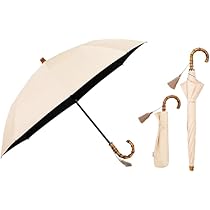 【新品タグ付】最強の日傘 UVOウーボ　3段式 オフホワイト　タッセル　晴雨兼用 Amazon.co.jp: Wpc. 最強の日傘 UVO(ウーボ)折りたたみ傘／3段
