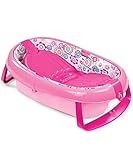 Fold Away Baby Bath Girl 09365