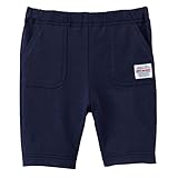 MIKIHOUSE(ミキハウス)前ポケット付き ７分丈パンツ 90cm,紺