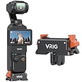 VRIG DJI Osmo Pocket3用 マウントアダプター ベース 変換アダプター アルミニウム金属製 Pocket3用アクセサリー クイックリリース 4in1インタフェイス（Gopro口+1/4”ネジ口+DJIクイックリリース+Arca口）