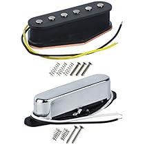 Amazon.co.jp: FLEOR アルニコ 5 ギター ピックアップ テレ