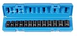 3/8"ドライブ　12ポイント　メトリック（MM）　スタンダードインパクトソケット 13pcセット