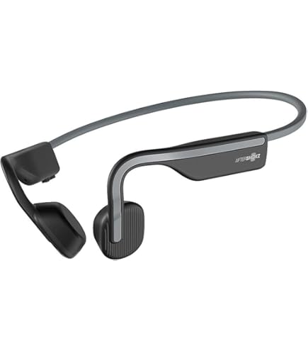 Aftershokz Aeropex Wireless Bone Conduction Headphones, Grey