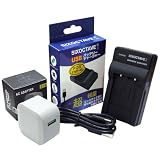 str [2.1A ACアダプター付き] 互換充電器USBチャージャー LI-40C K-BC63J D-BC63 MH-63 BC-45W D-LI63 D-LI108 NP-45 NP-45A NP-45AB EN-EL10 LI-40B LI-42B NP-80 T500 Z2000EXR XP60 JZ700 EX-ZS160 EX-ZS150 EX-H50 EX-JE10 EX-N10