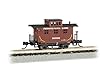 Bachmann old-time caboose-pennsylvania Lines Nスケール、Prototypicalブラウン