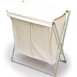 ランドリーラック ランドリーボックス ふた付 布 折り畳み ダブル
