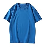 [ISLAND Shop] メンズ 半袖 柔らかい アイスシルクコットン生地 薄手 夏服 ソリッドカラー トップス Tシャツ S-4XL