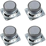 4つのフルレンジ スピーカー 2インチ/ 50 mm 4オメガ3 wステレオスピーカー円形diy用