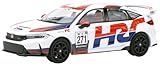 POP RACE 1/64 ホンダ シビック タイプ-R FL5 TCR - HRC 完成品 PR640030