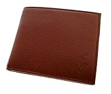 Ralph Lauren （ポロラルフローレン ） 二つ折り財布 Leather Wallet タン Tan 405569778001 [並行輸入品]