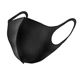 Homewineasy 防塵/花粉/かぜpm2.5対応 ブラックマスク 用 マスク 水洗い 可能 通気性 高い ウレタン製 (1枚セット)