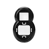 Darkhorse.Inc 自 撮り インスタントカメラチェキ FOR instax mini 8 / instax mini 7S 専用接写レンズ 八の形-BL