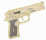 魅力的な3Dパズル教育玩具DIYの3D立体パズル、ピストル