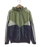 アディダス ブルゾン SIZE 150 フード付き ジップアップ キッズ 中古