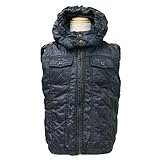 [ディーアンドジージュニア] D&G JUNOR 中綿ベスト (フード付) DGL4BB08 10Aサイズ