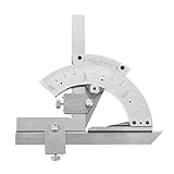 KKmoon 多機能 ユニバーサルベベル プロトラクター アングルゲージ 角度測定ツール 0-320度 ファインダールーラー