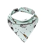 Tovadoo ベビー よだれかけ　コットンブレンド　プリント　可愛い　出産祝い　ギフト 五色入　42*33*24cm　0-3歳