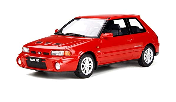 Amazon オットー 1 18 マツダ 323 ファミリア Gt R レッド ミニカー ダイキャストカー ホビー