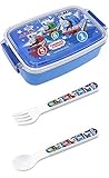 Thomas and Friends - Set of Three - Thomas, Percy, James Lunch (Bento) Box, Spoon and Fork [並行輸入品]