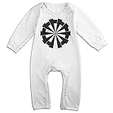 面白い ボーイとガール 日本 兵庫県 生野町章 九つ 合わせ イ 図案 ロゴ 子供服 100%綿 White Size 18 Months
