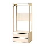 カントリー風ハンガーラック [クロシオ スタイリッシュ ハンガーW60 27104 ]