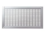 新協和 軒天換気グリル 網付 SKN-150×300 シルバー