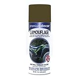General Paint & Manufacturing PDS-182 Premium Decor Camouflage Enamel Spray Paint with 360-Degree Sp