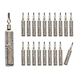 DUKES ダウンショットシンカー ドロップシンカー スティック ワーム 棒 シンカー ルアー おもり 2g 3.5g 5g 7g 10g (5/14oz 10g 20本)