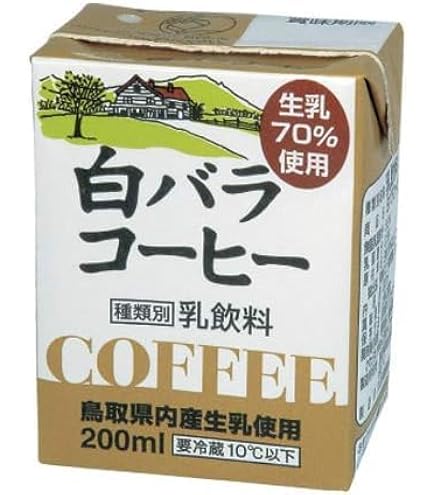 Amazon.co.jp: 白バラ コーヒー・フルーツ 200ml×各6本入 クール便 紙