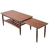 伸縮テーブル センターテーブル シンプル リビングテーブル ローテーブル 【reunir】レウニール