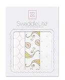 スワドルデザインズ (SwaddleDesigns) 【日本正規品】スワドルライト ペイズリーピンク 3枚セット SD-444P