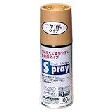 アサヒペン スプレー 100ml ライトカーキー